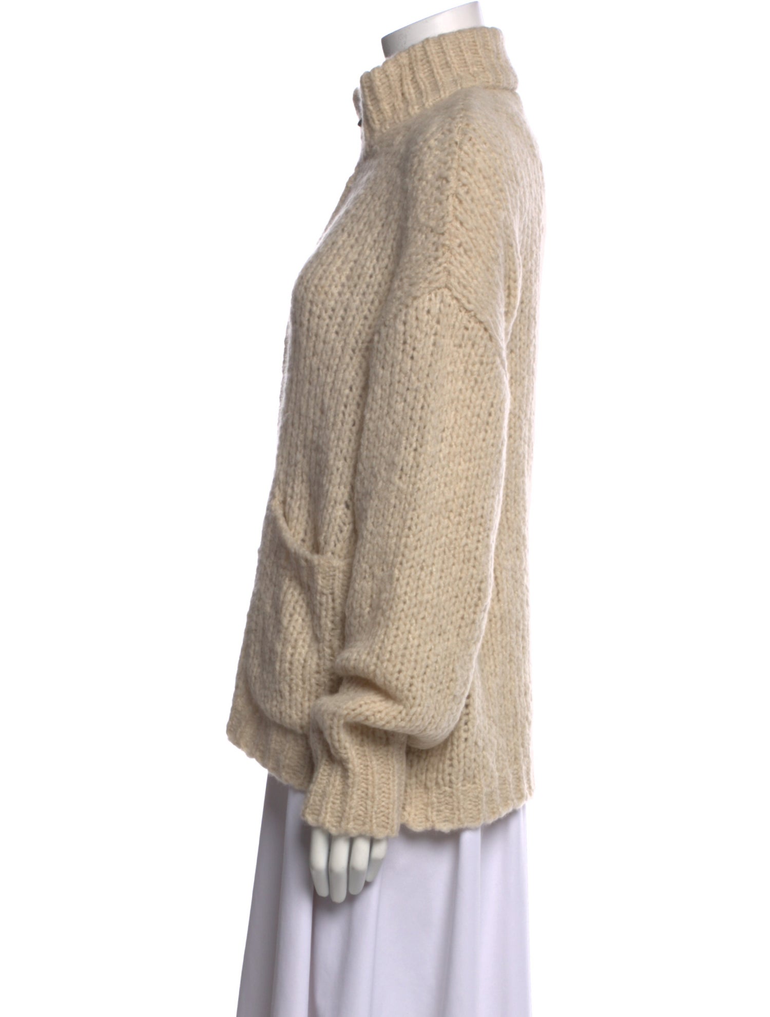 James Perse Cashmere Mock Neck Sweater