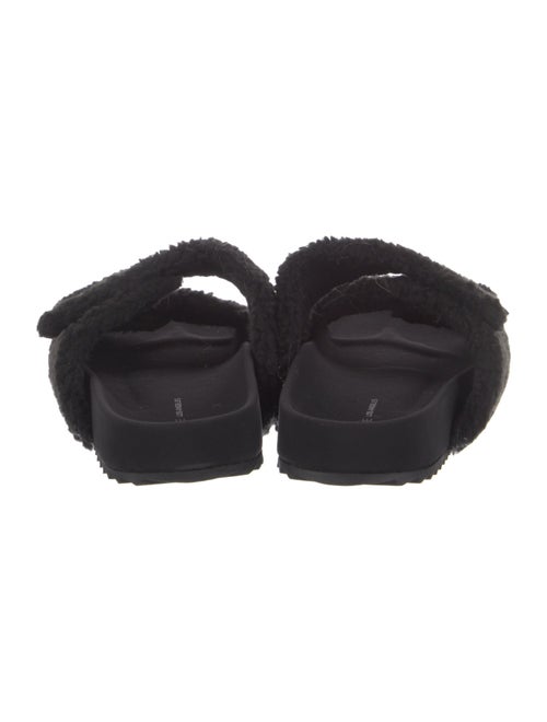 James Perse Faux Fur Mules