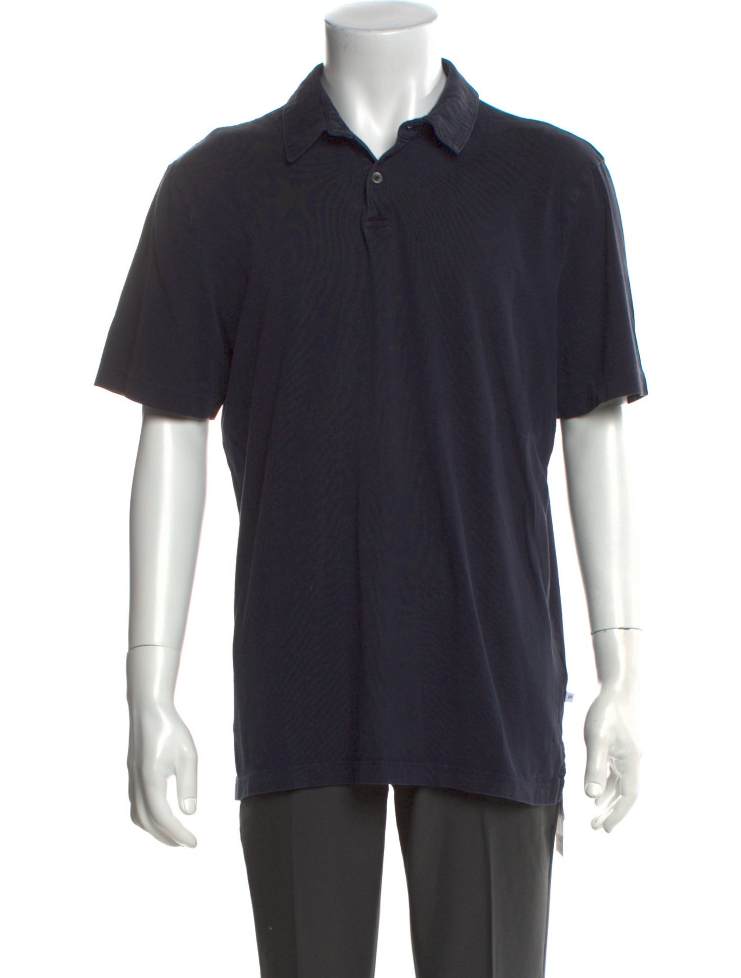James Perse Collar Short Sleeve Polo Shirt