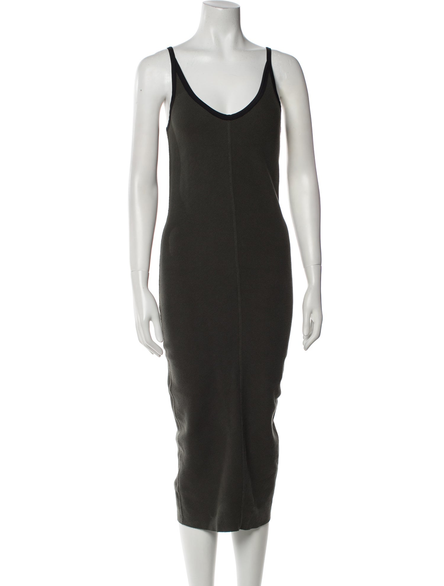 James Perse Scoop Neck Midi Length Dress w/ Tags
