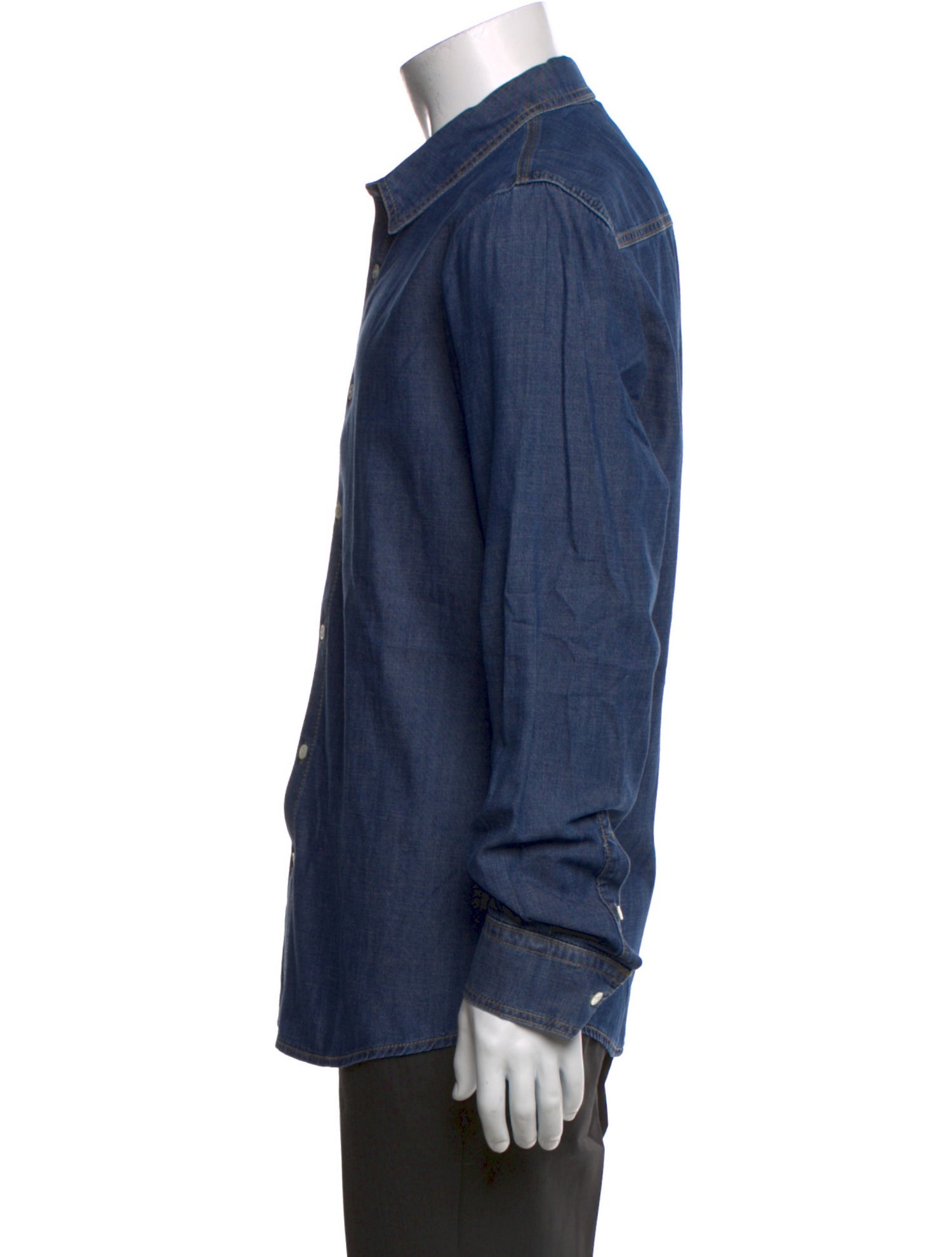 James Perse Long Sleeve Denim Shirt