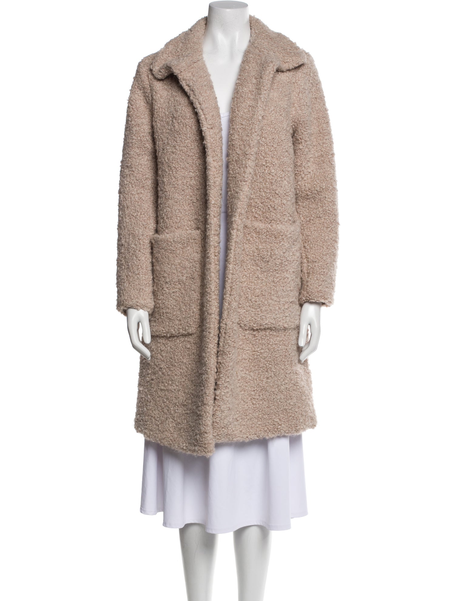 James Perse Faux Fur Coat