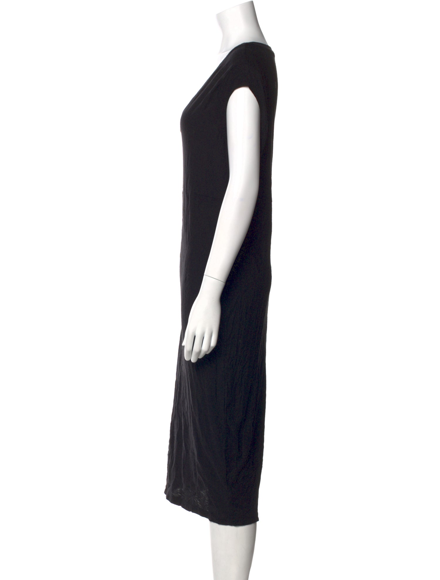 James Perse V-Neck Midi Length Dress w/ Tags