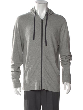 James Perse Crew Neck Long Sleeve Hoodie