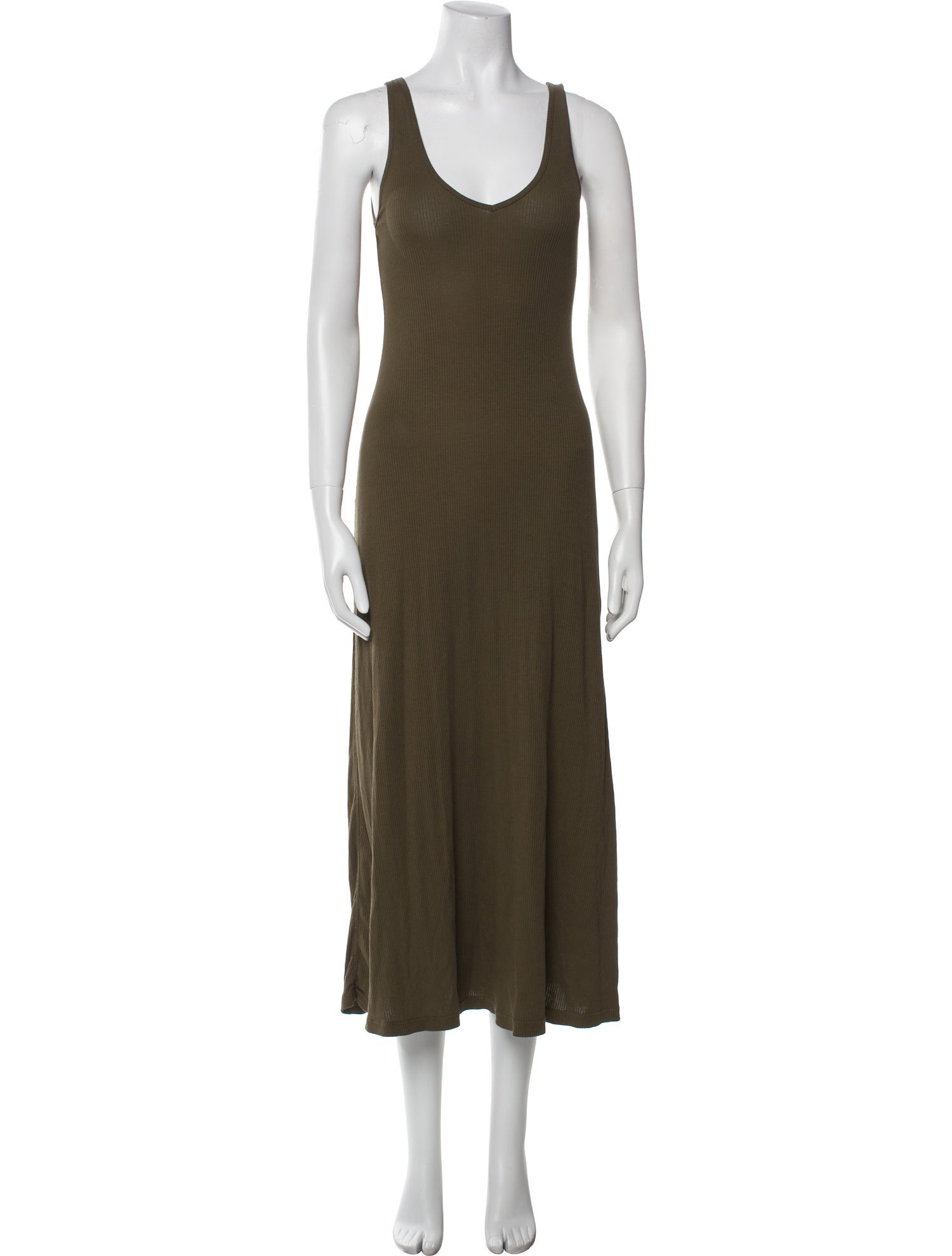 James Perse Scoop Neck Long Dress