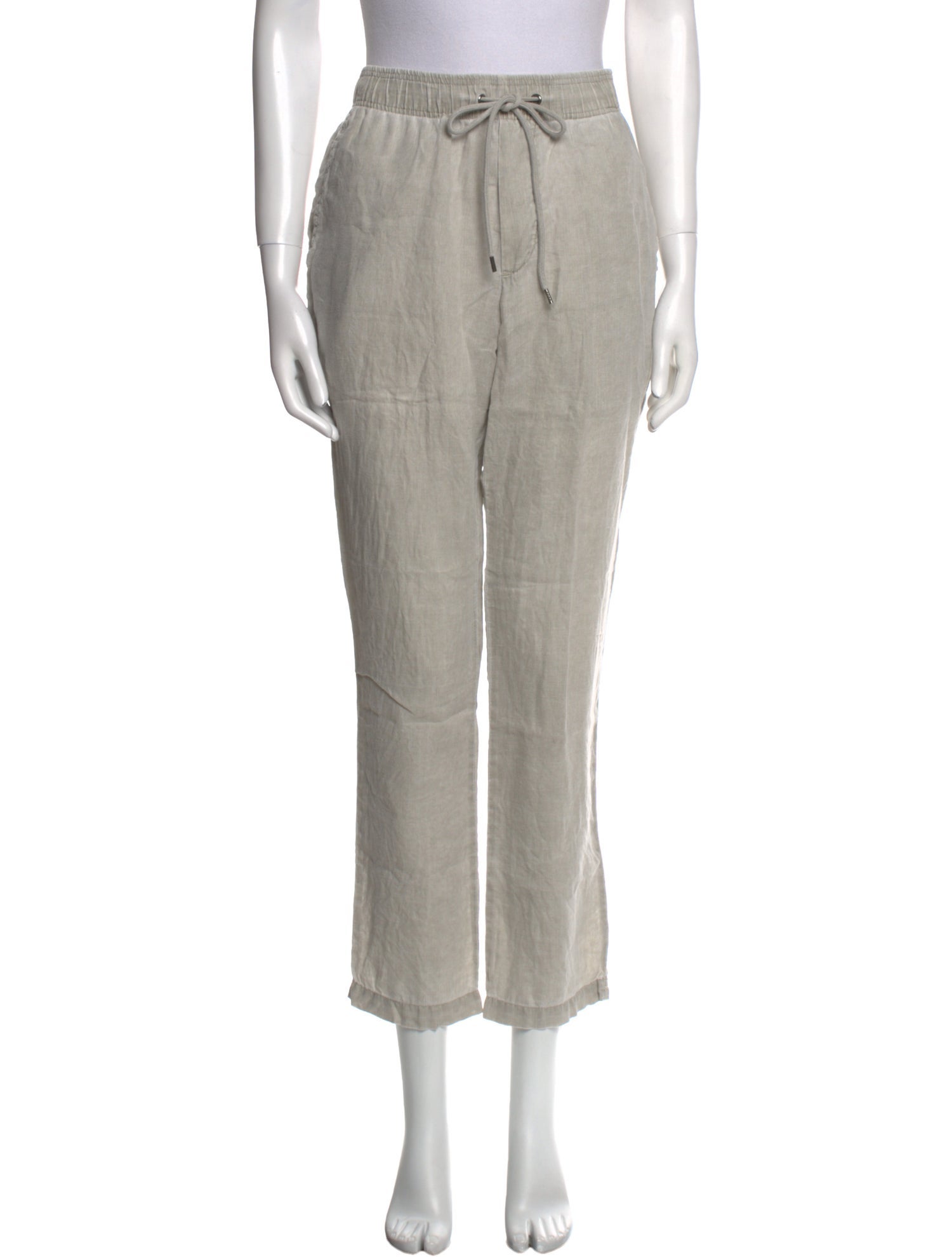 James Perse Linen Straight Leg Pants