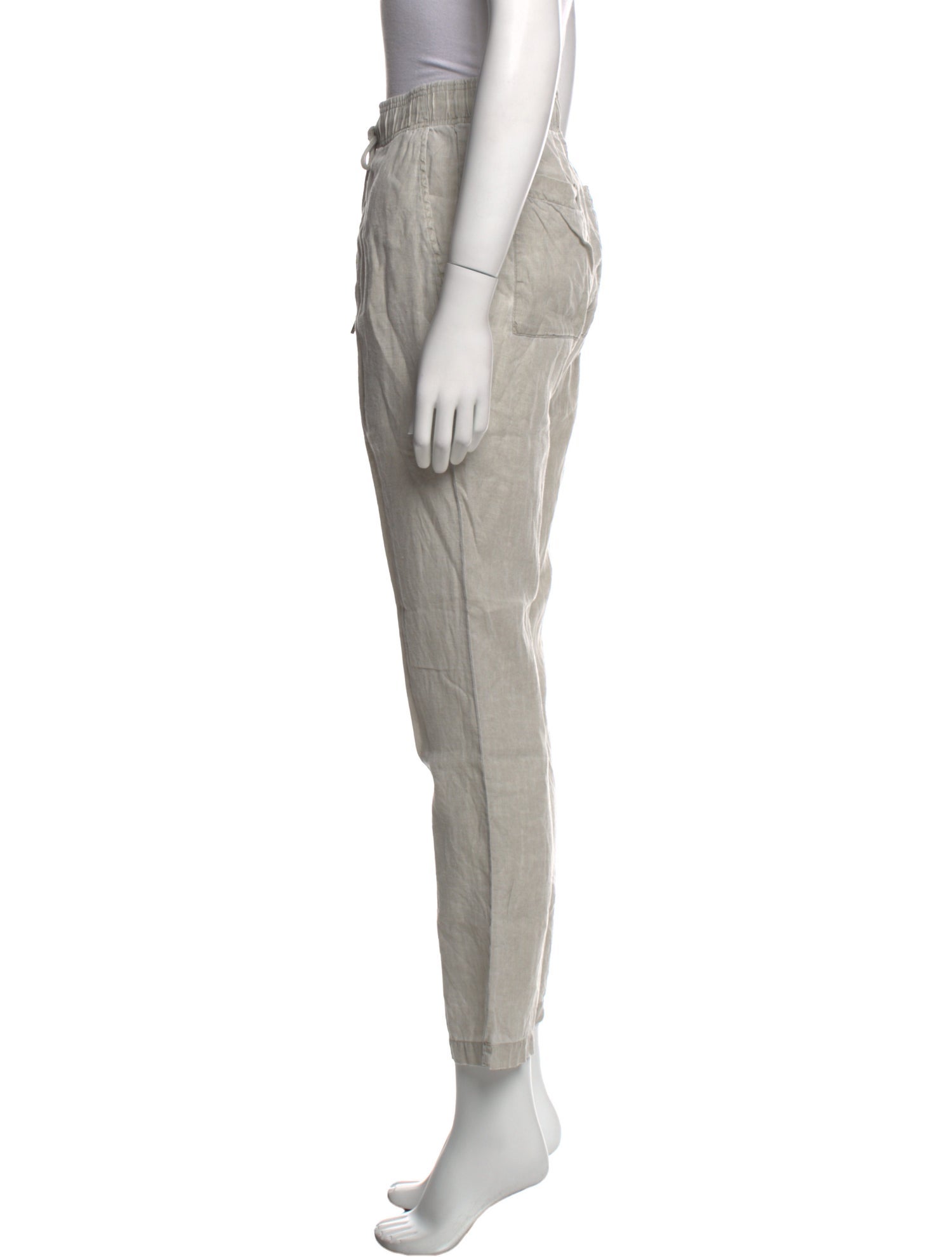 James Perse Linen Straight Leg Pants