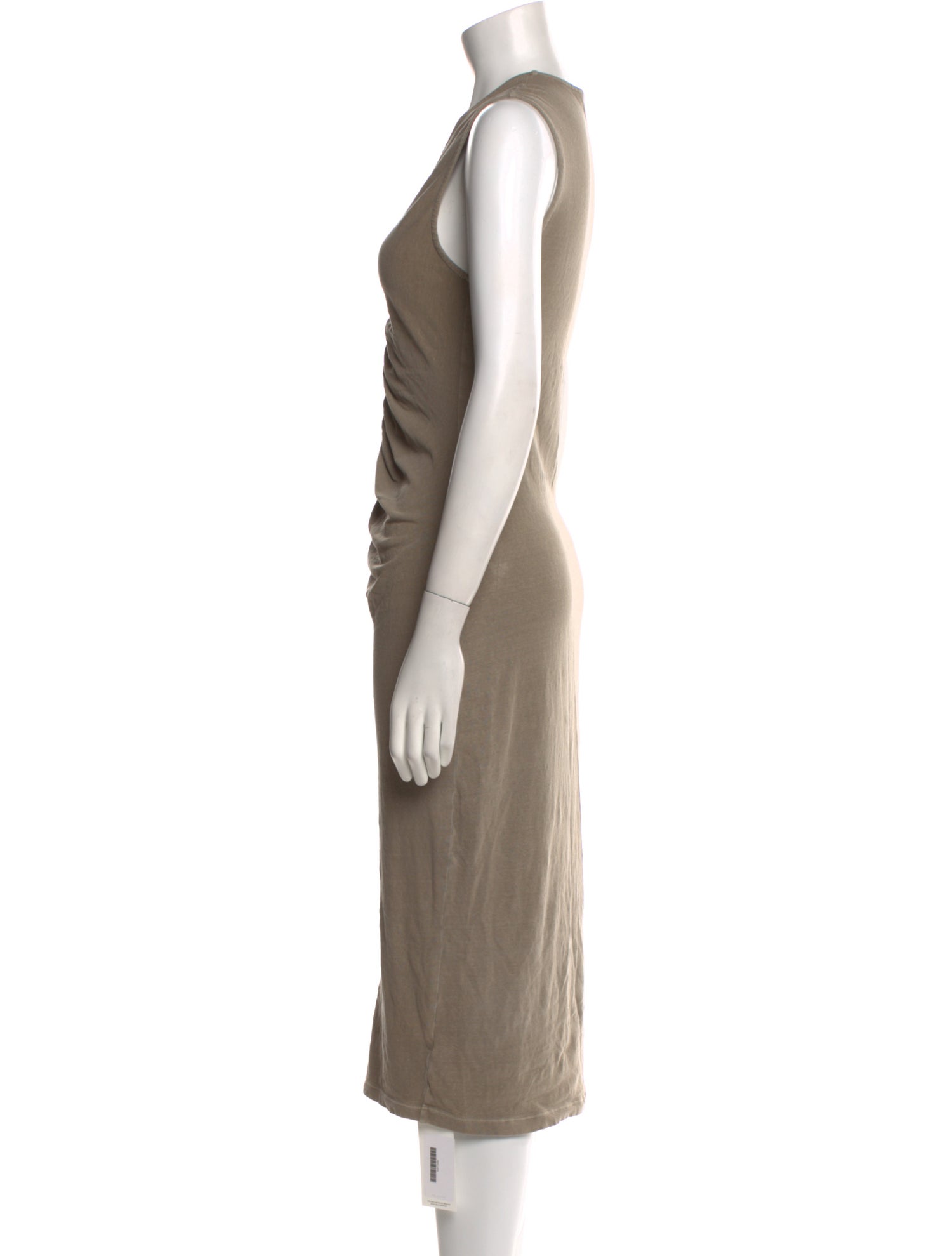 James Perse V-Neck Midi Length Dress