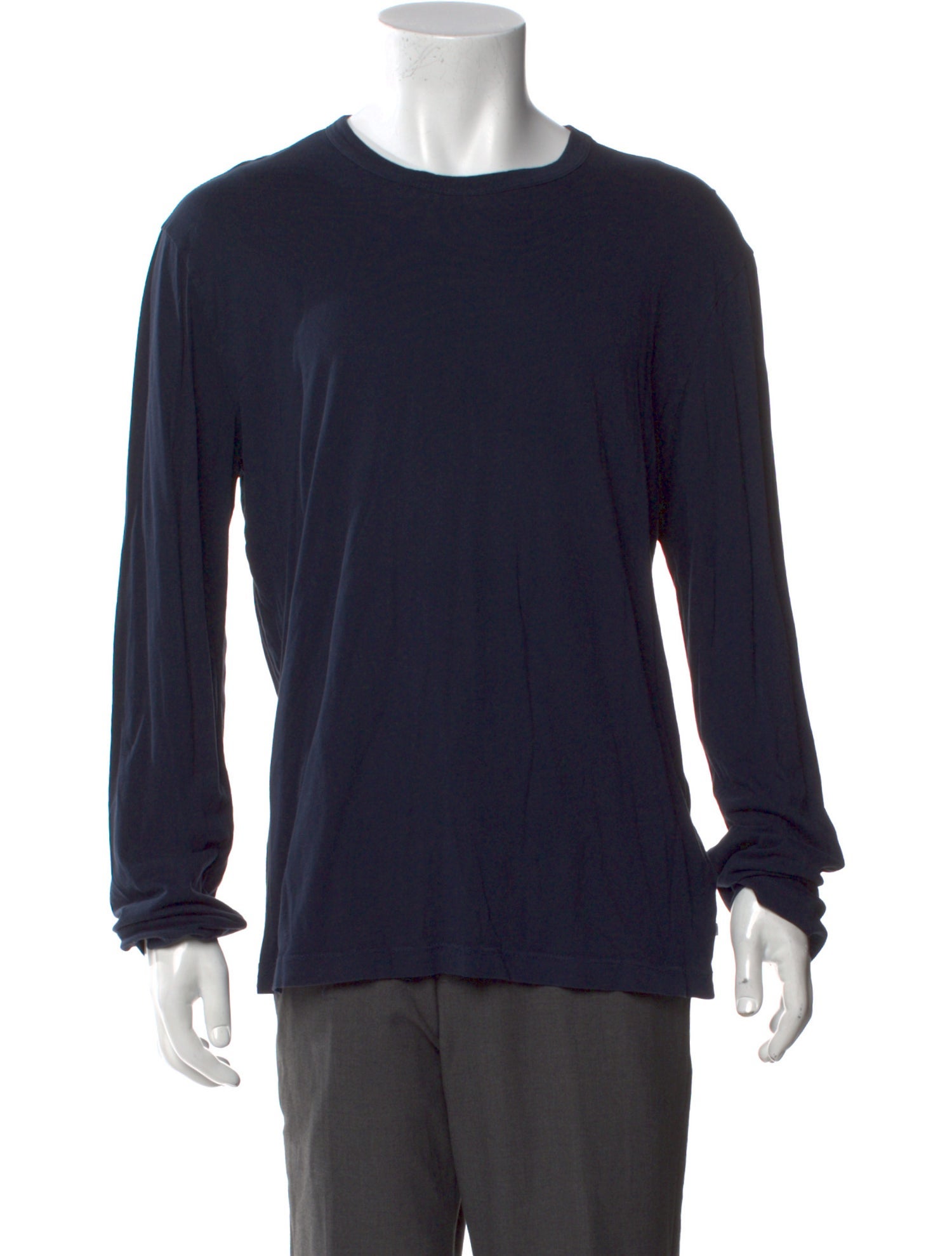 James Perse Crew Neck Long Sleeve Pullover