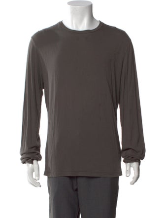 James Perse Crew Neck Long Sleeve Pullover