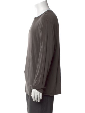 James Perse Crew Neck Long Sleeve Pullover