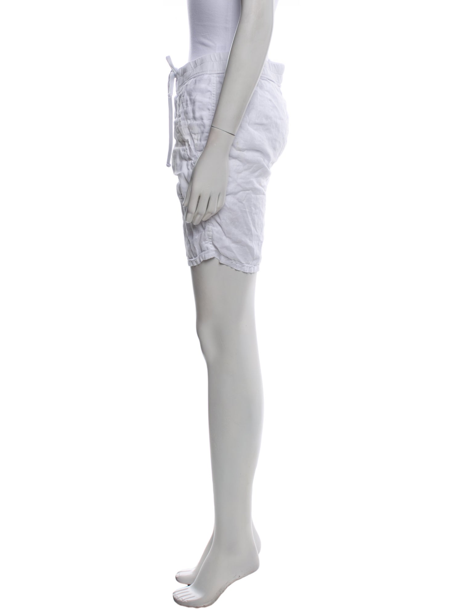 James Perse Linen Knee-Length Shorts