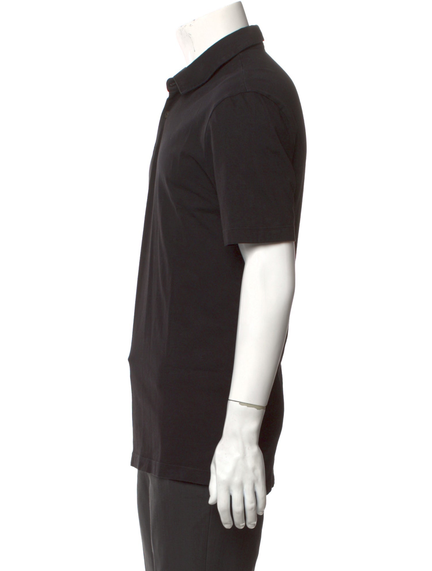 James Perse Collar Short Sleeve Polo Shirt