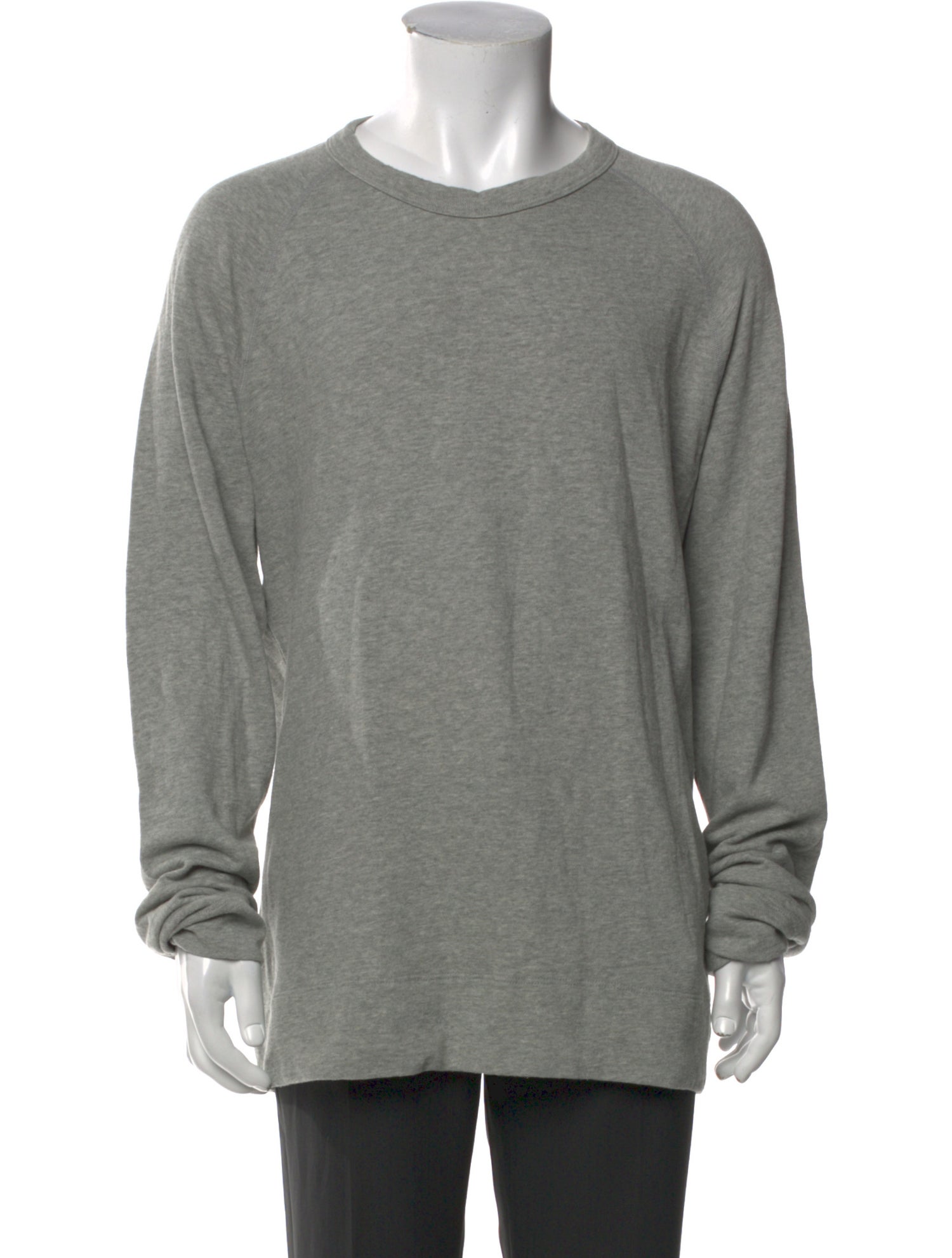 James Perse Crew Neck Long Sleeve Pullover