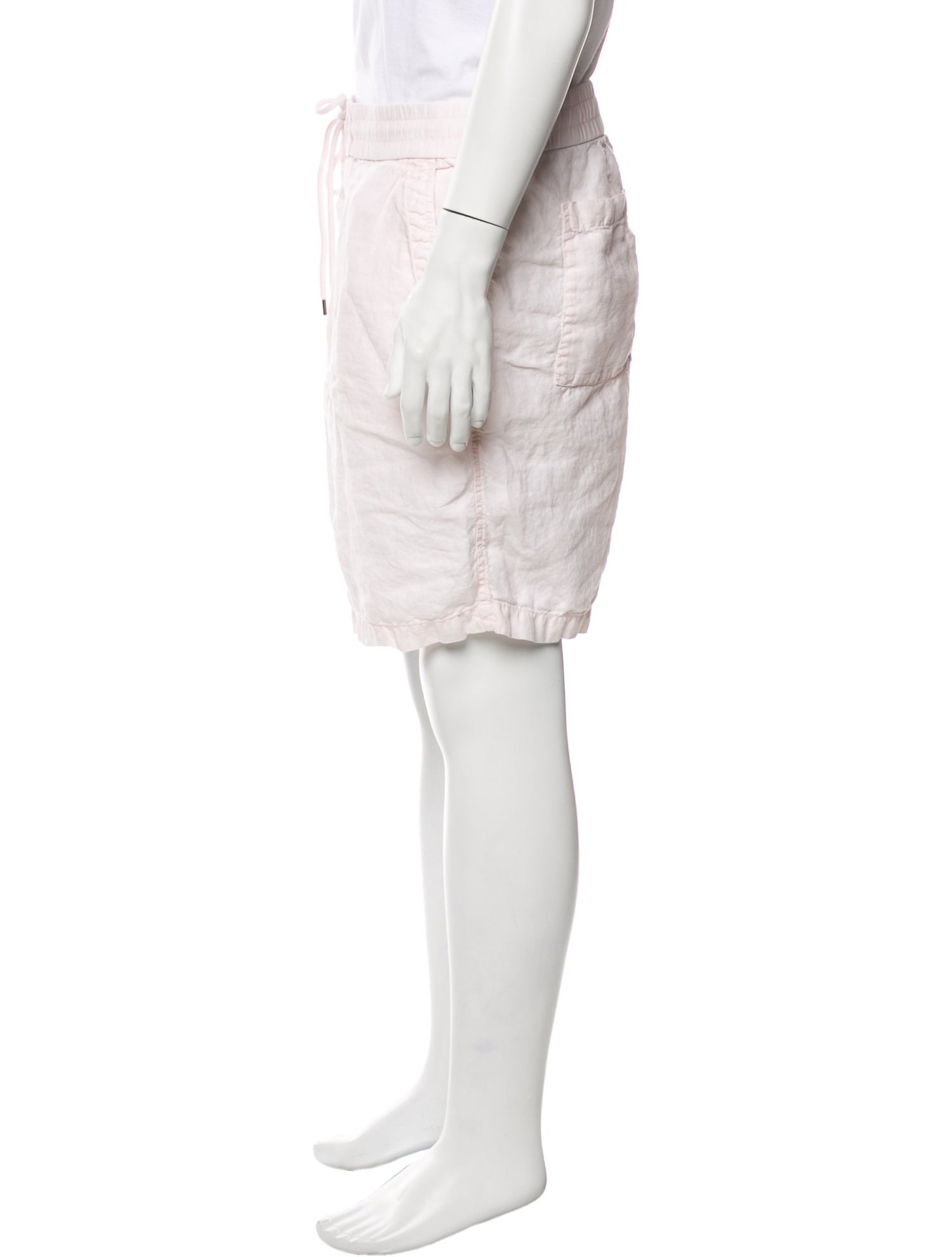 James Perse Linen Cargo Shorts