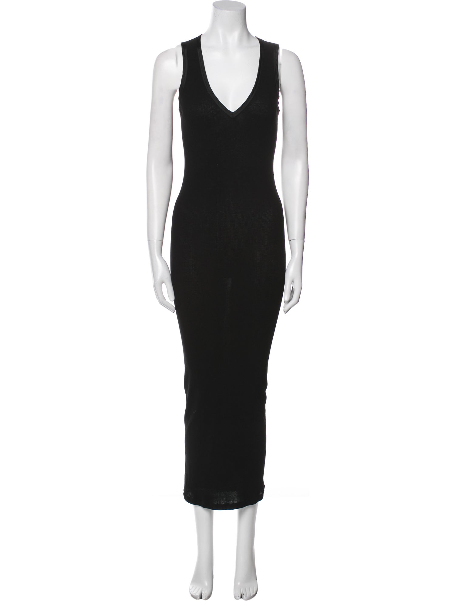 James Perse V-Neck Long Dress