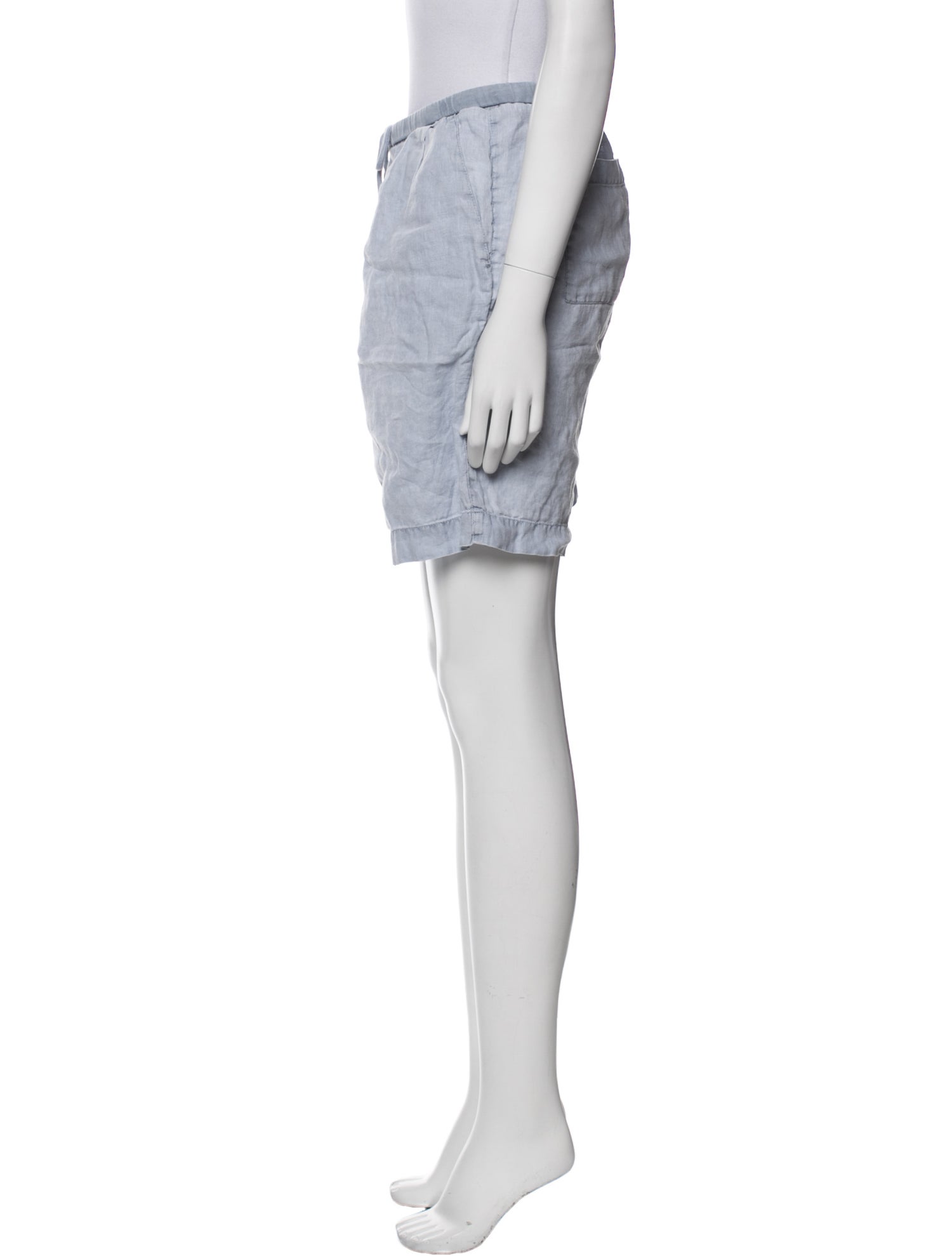 James Perse Linen Knee-Length Shorts