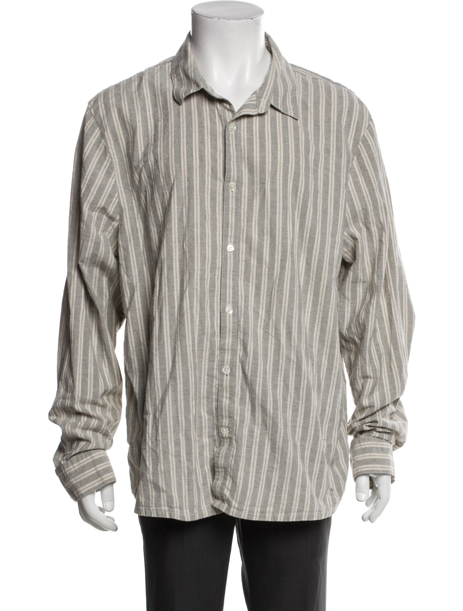 James Perse Striped Long Sleeve Shirt