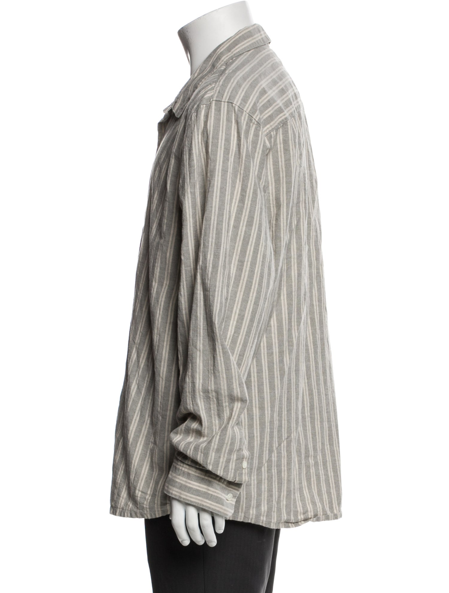 James Perse Striped Long Sleeve Shirt
