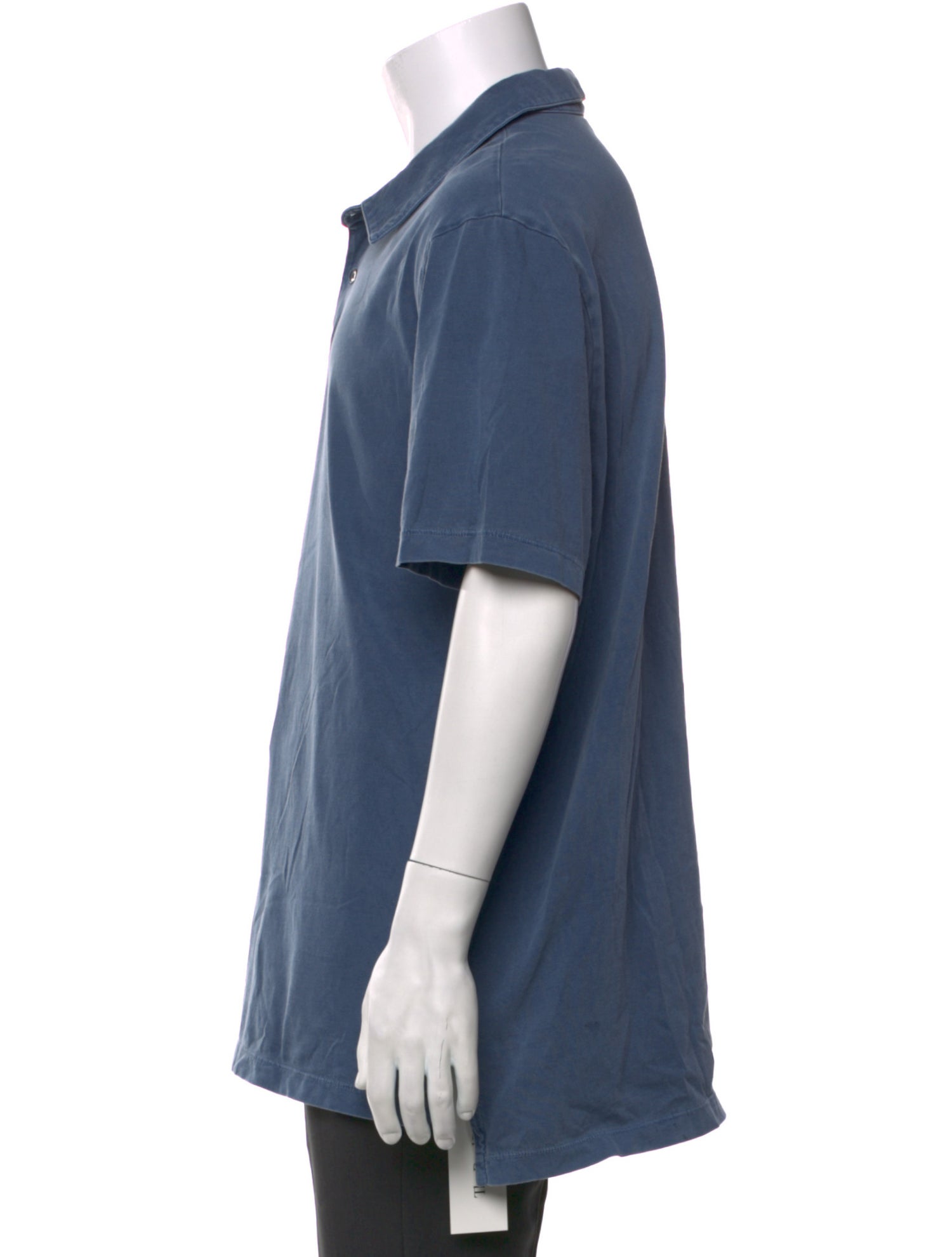 James Perse Collar Short Sleeve Polo Shirt