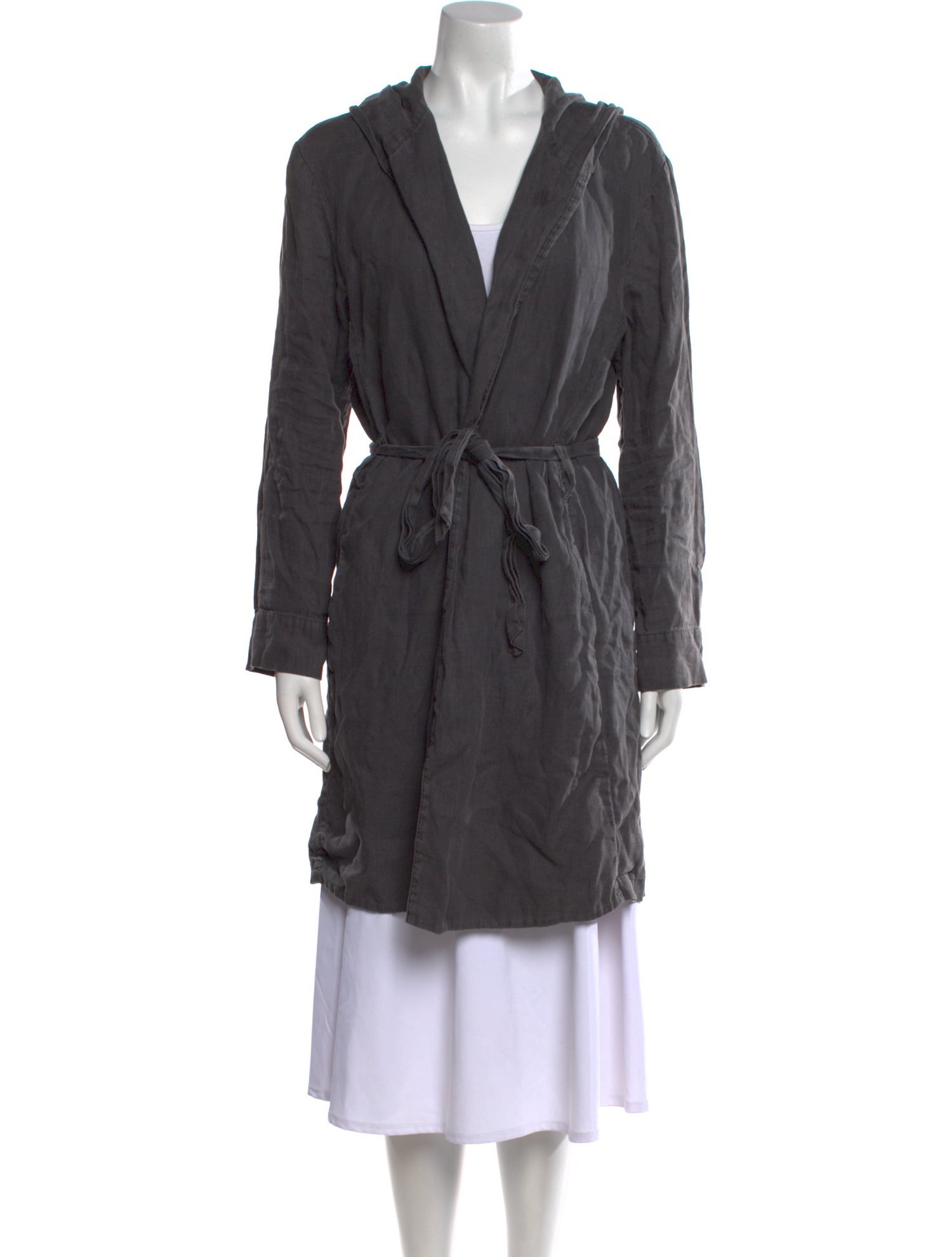 James Perse Linen Knee-Length Dress