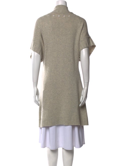 James Perse Merino Wool Open Front Sweater