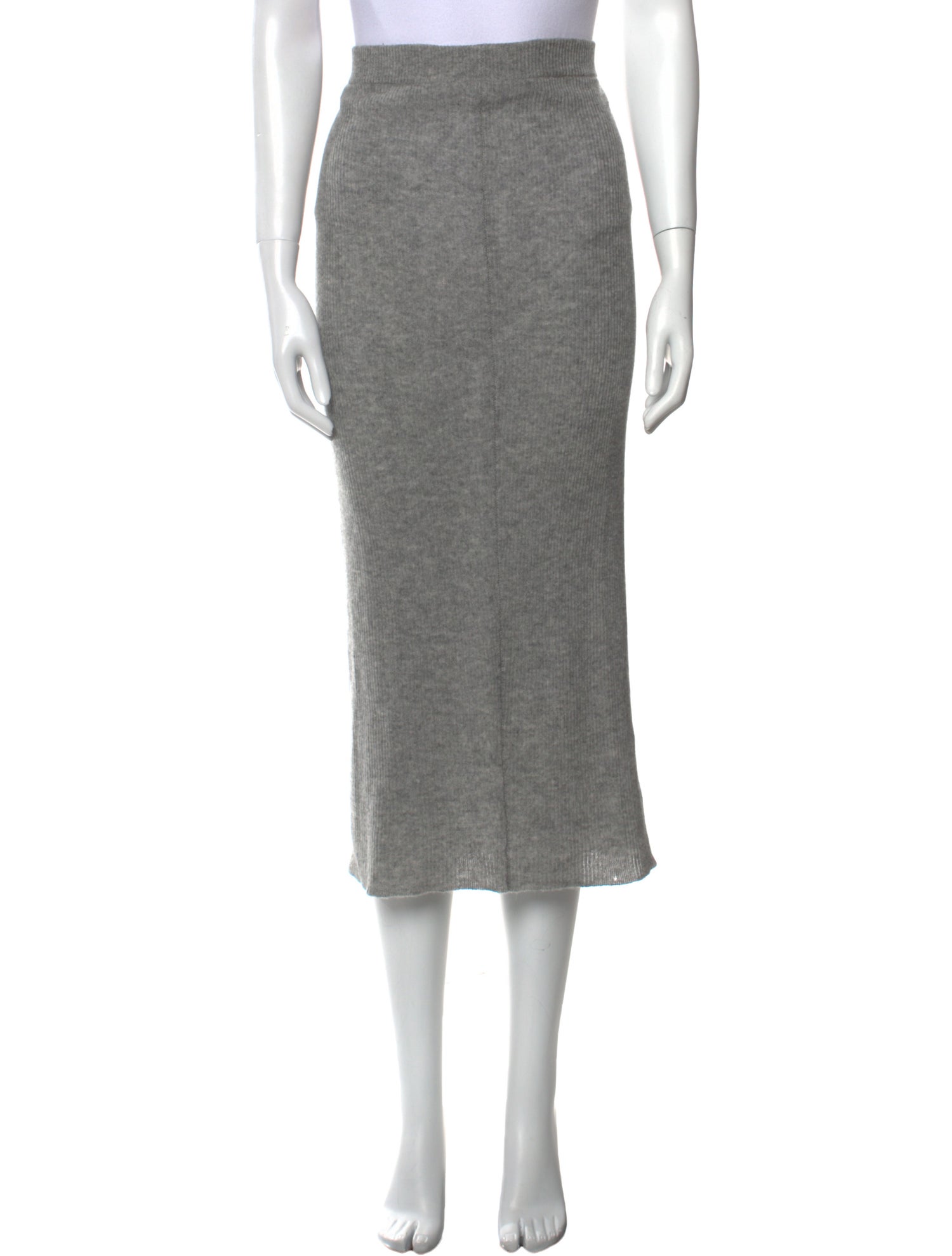 James Perse Cashmere Midi Length Skirt