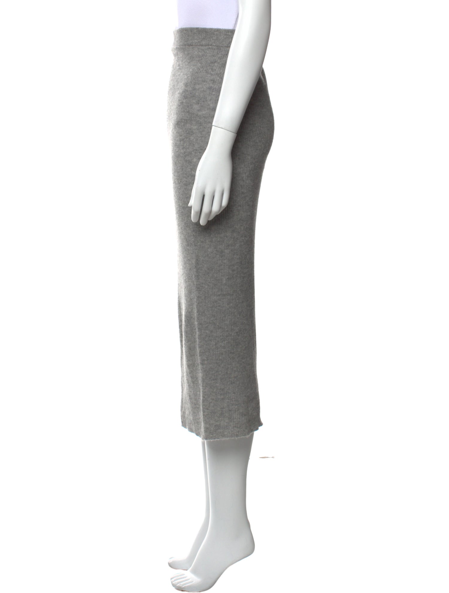 James Perse Cashmere Midi Length Skirt