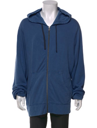James Perse Crew Neck Long Sleeve Hoodie