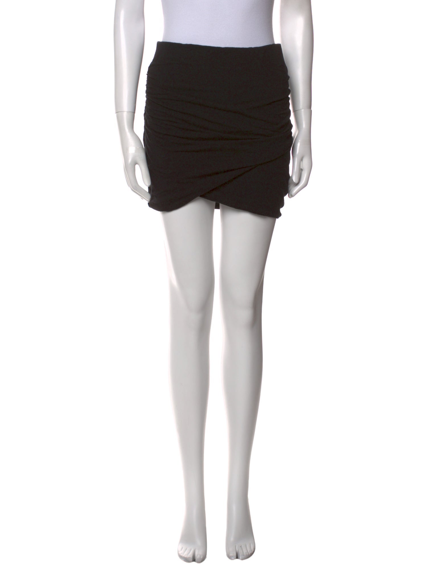 James Perse Pleated Accents Mini Skirt