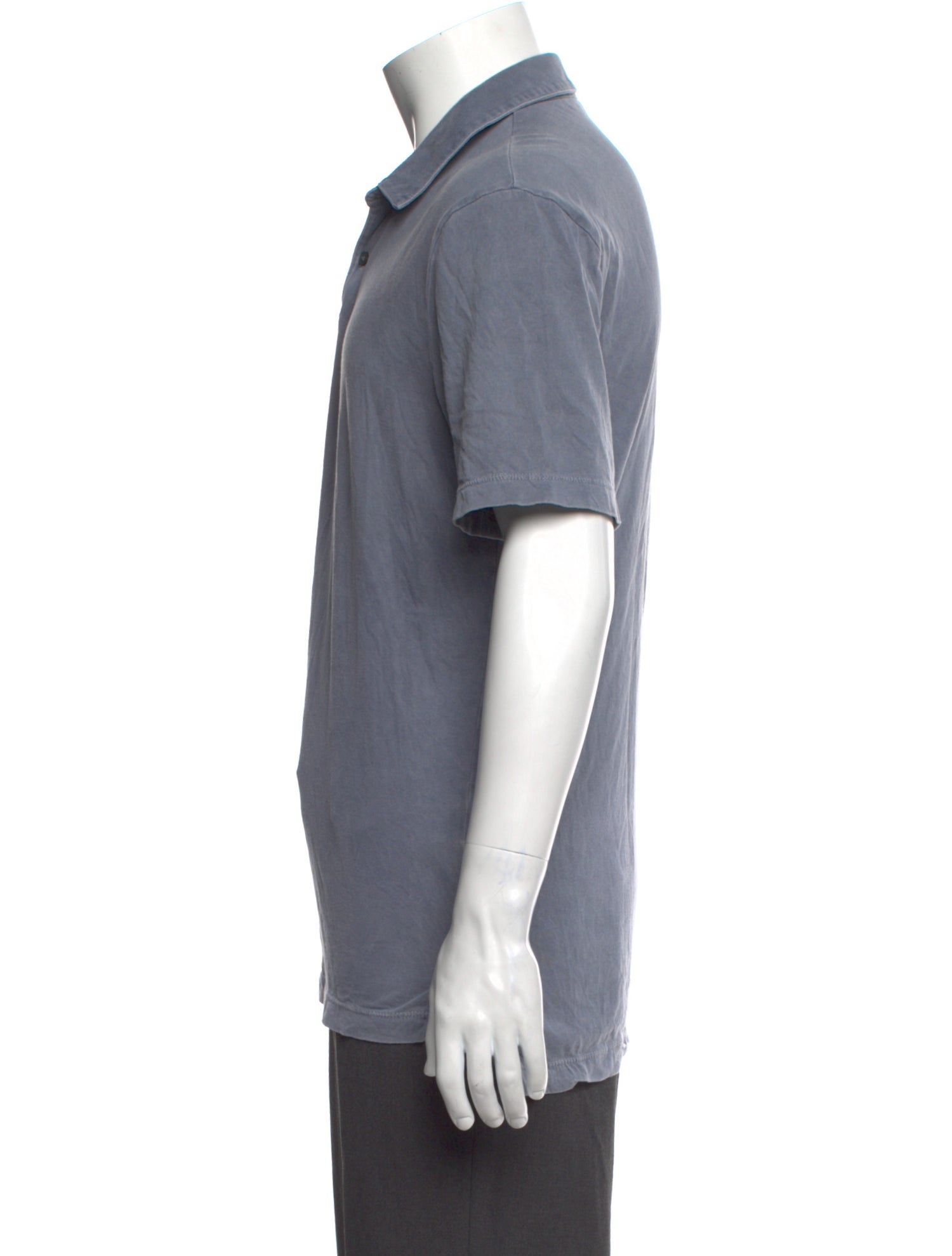James Perse Collar Short Sleeve Polo Shirt