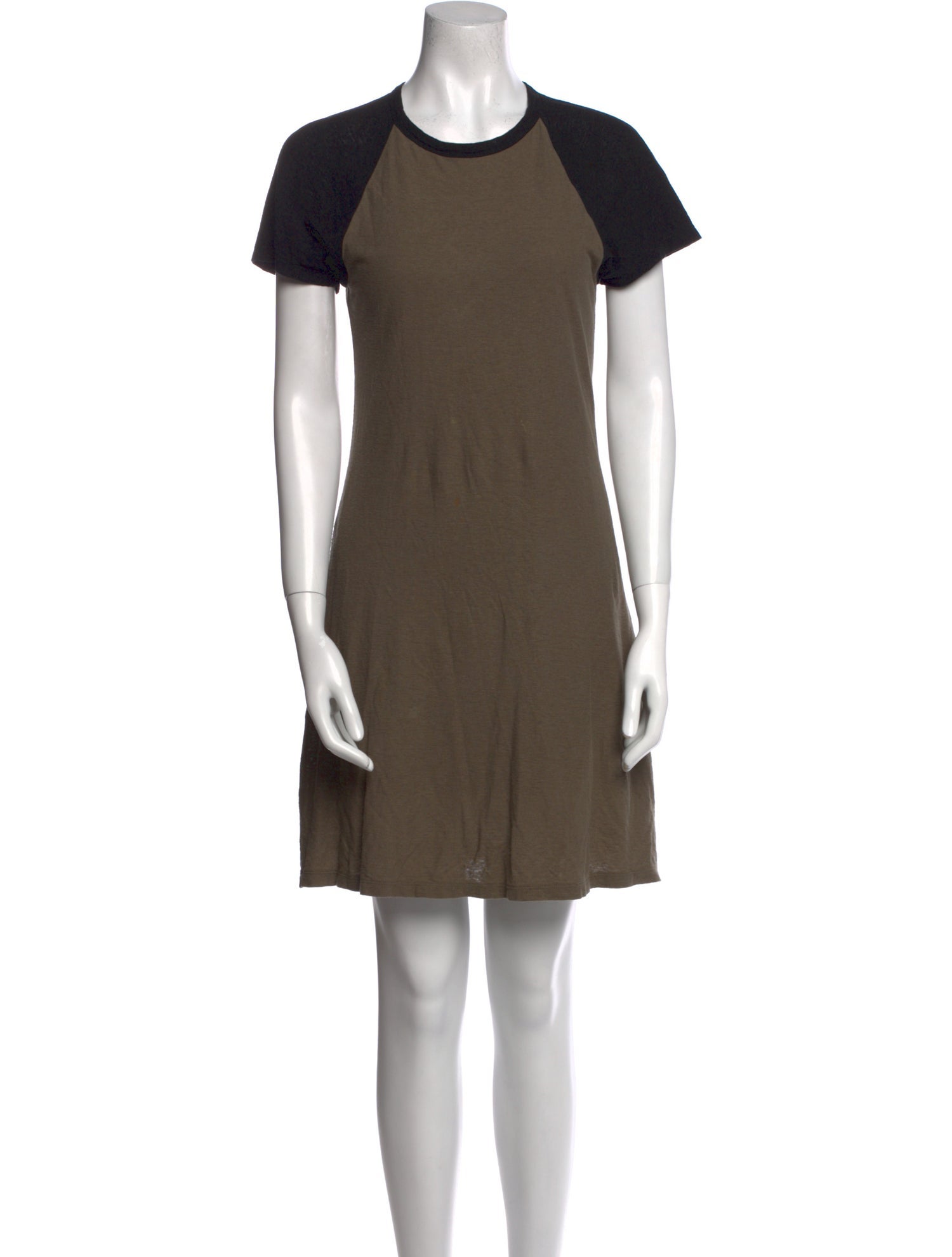 James Perse Crew Neck Mini Dress