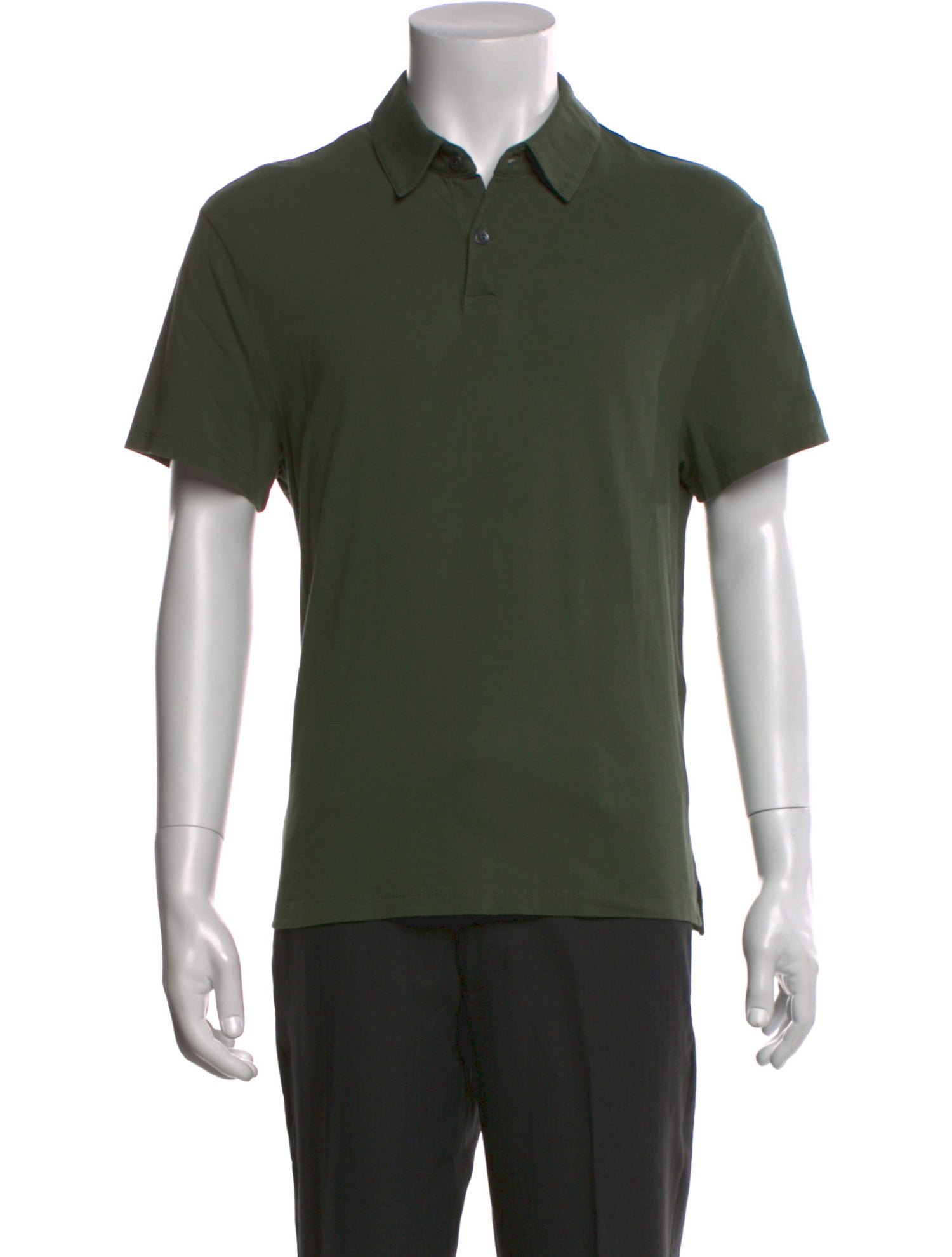 James Perse Collar Short Sleeve Polo Shirt