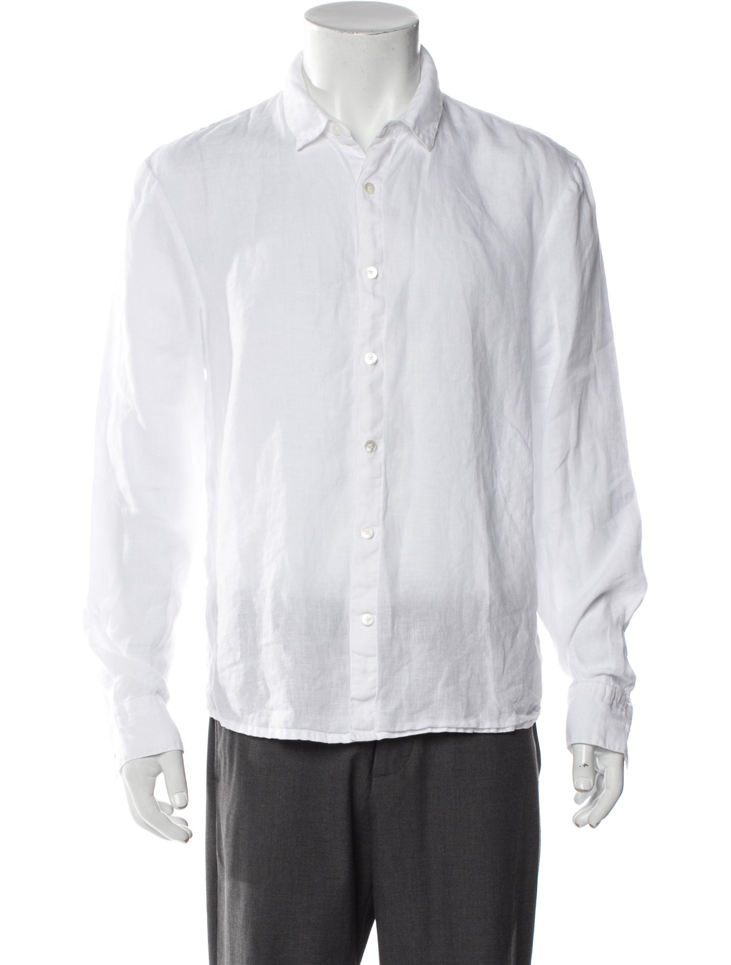 James Perse Linen Long Sleeve Shirt