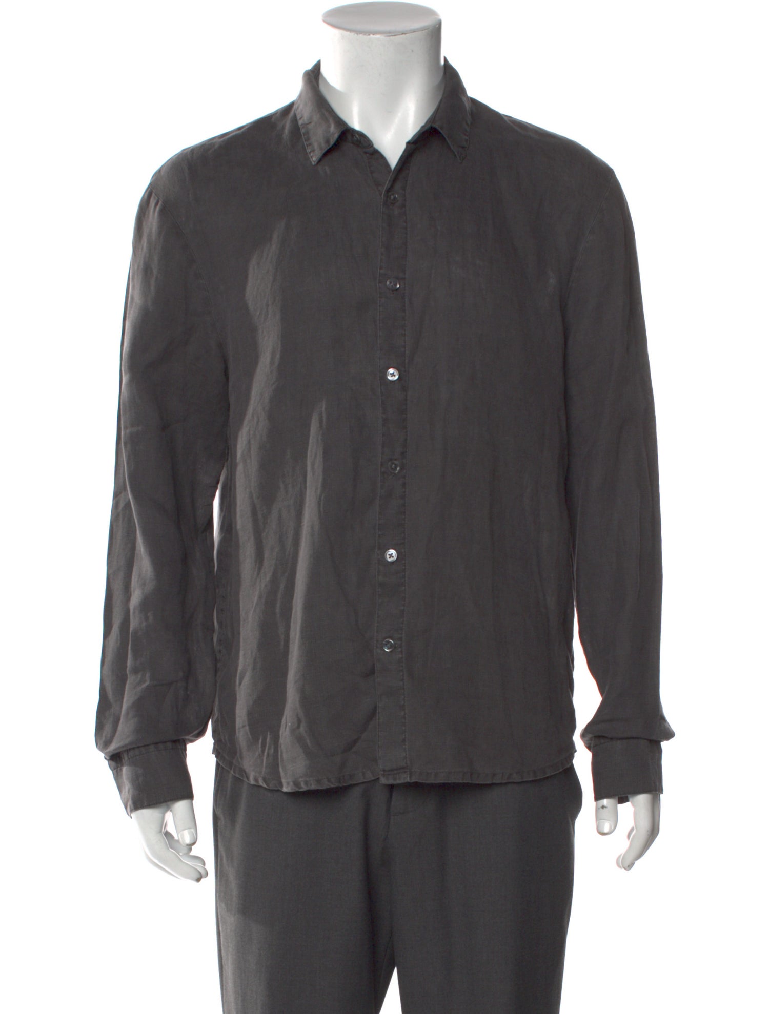 James Perse Linen Long Sleeve Shirt
