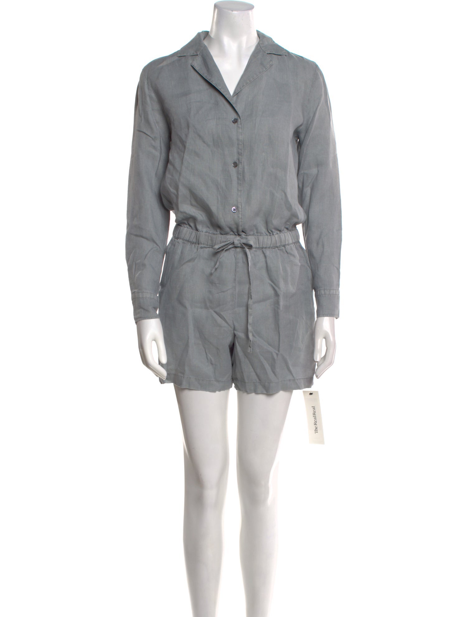 James Perse Linen Romper