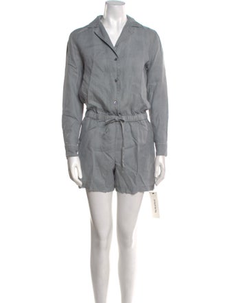 James Perse Linen Romper