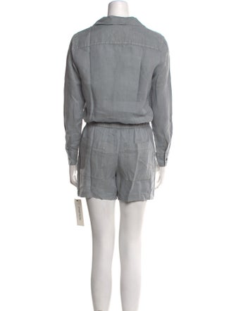 James Perse Linen Romper