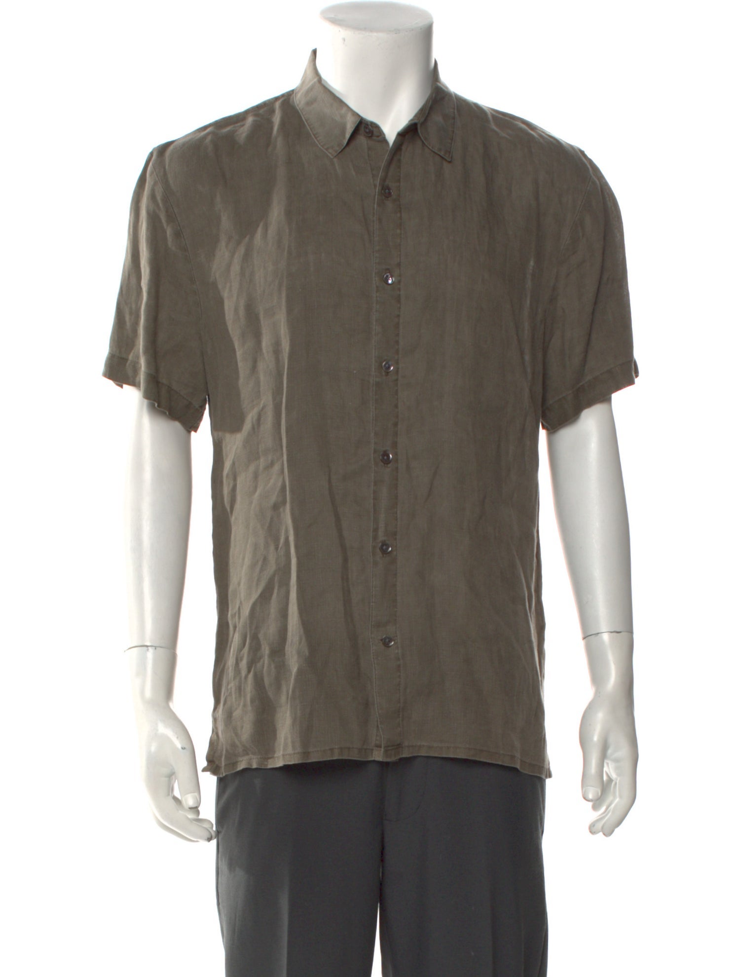 James Perse Linen Short Sleeve Shirt
