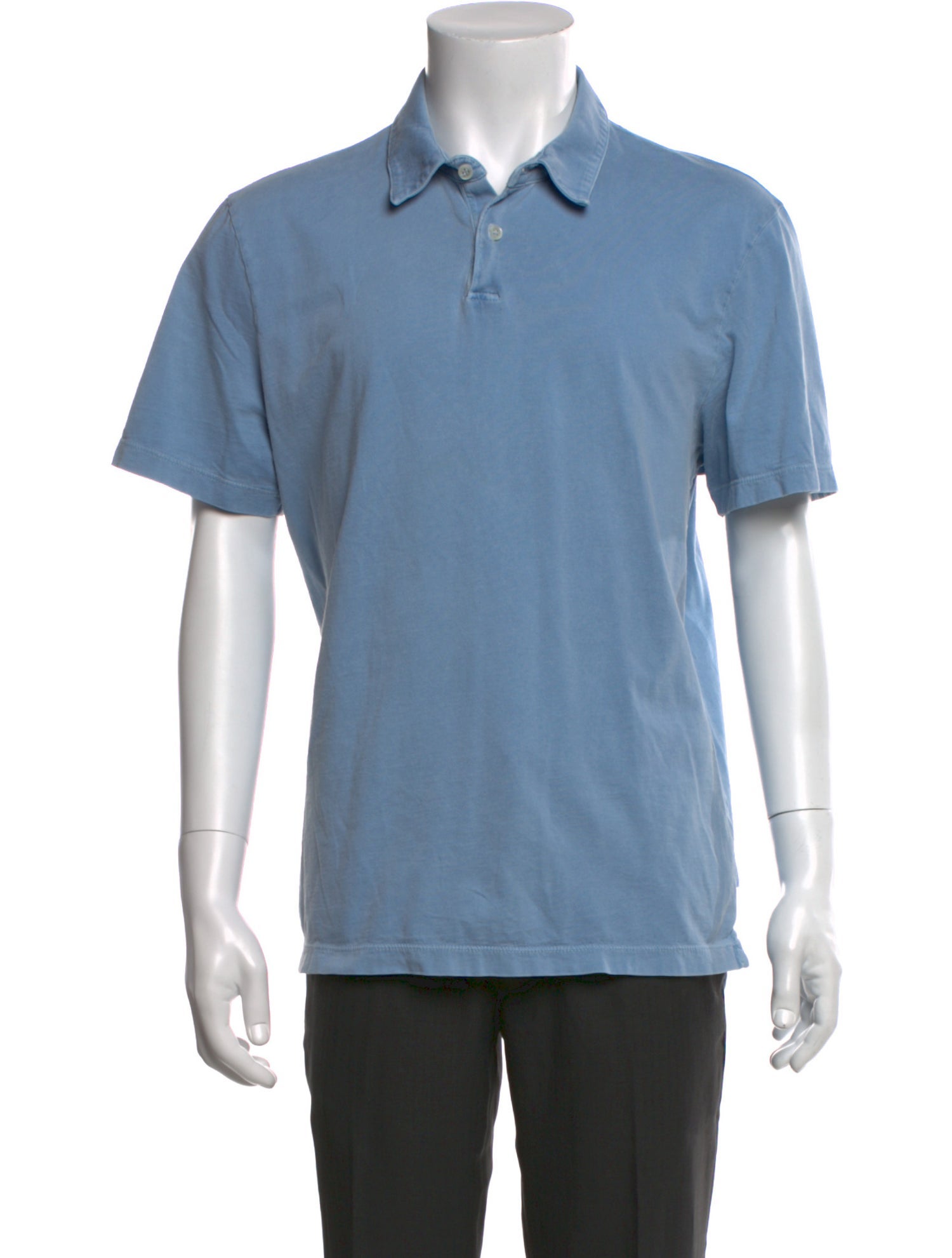 James Perse Collar Short Sleeve Polo Shirt