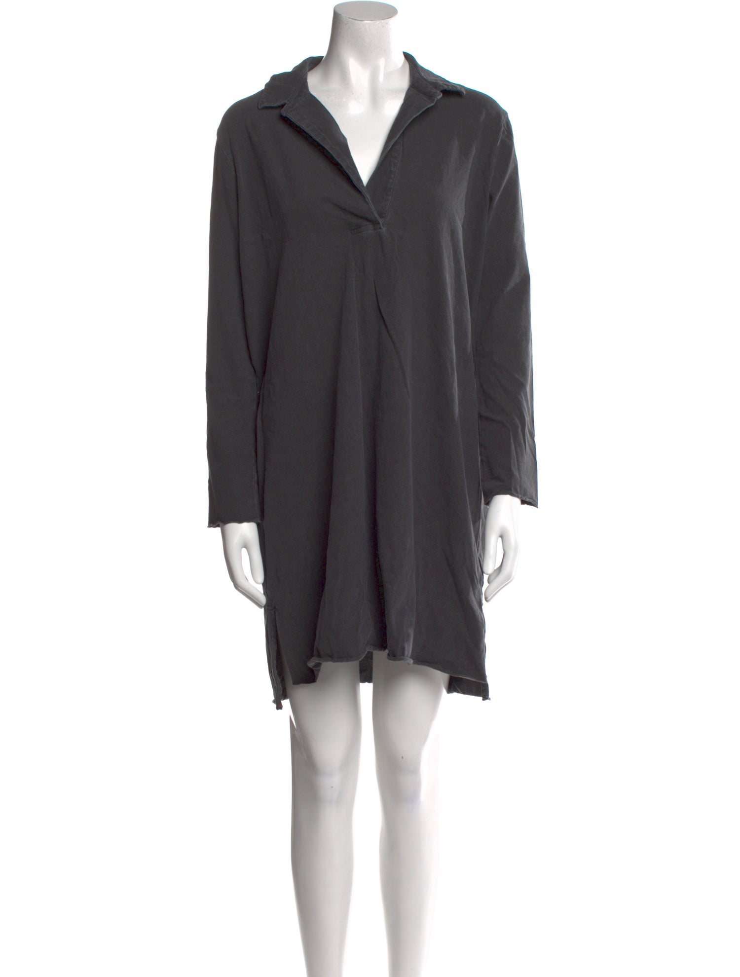 James Perse V-Neck Mini Dress