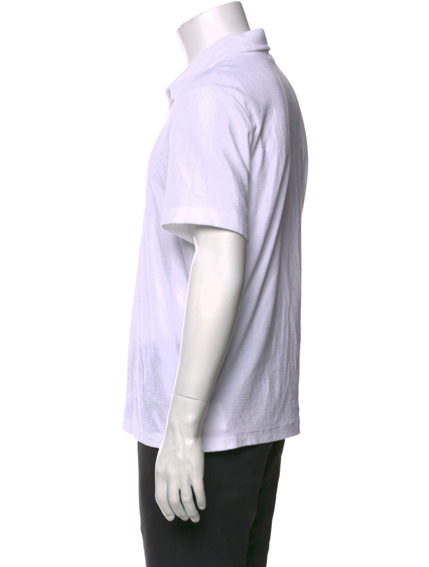 James Perse Crew Neck Short Sleeve Polo Shirt w/ Tags