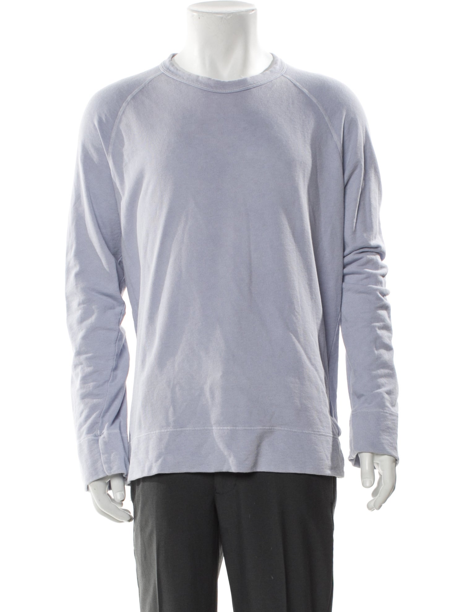 James Perse Crew Neck Long Sleeve Pullover