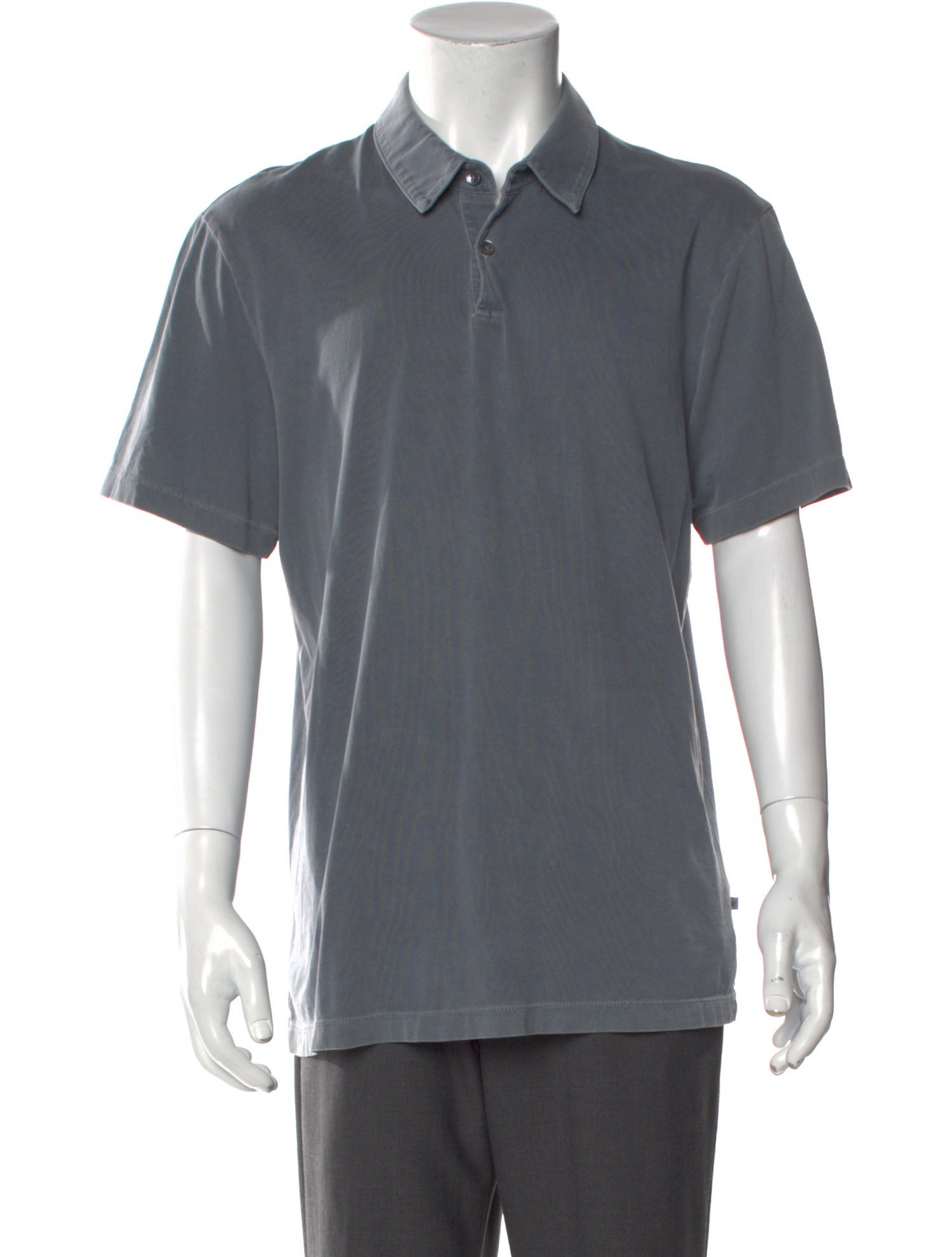 James Perse Collar Short Sleeve Polo Shirt