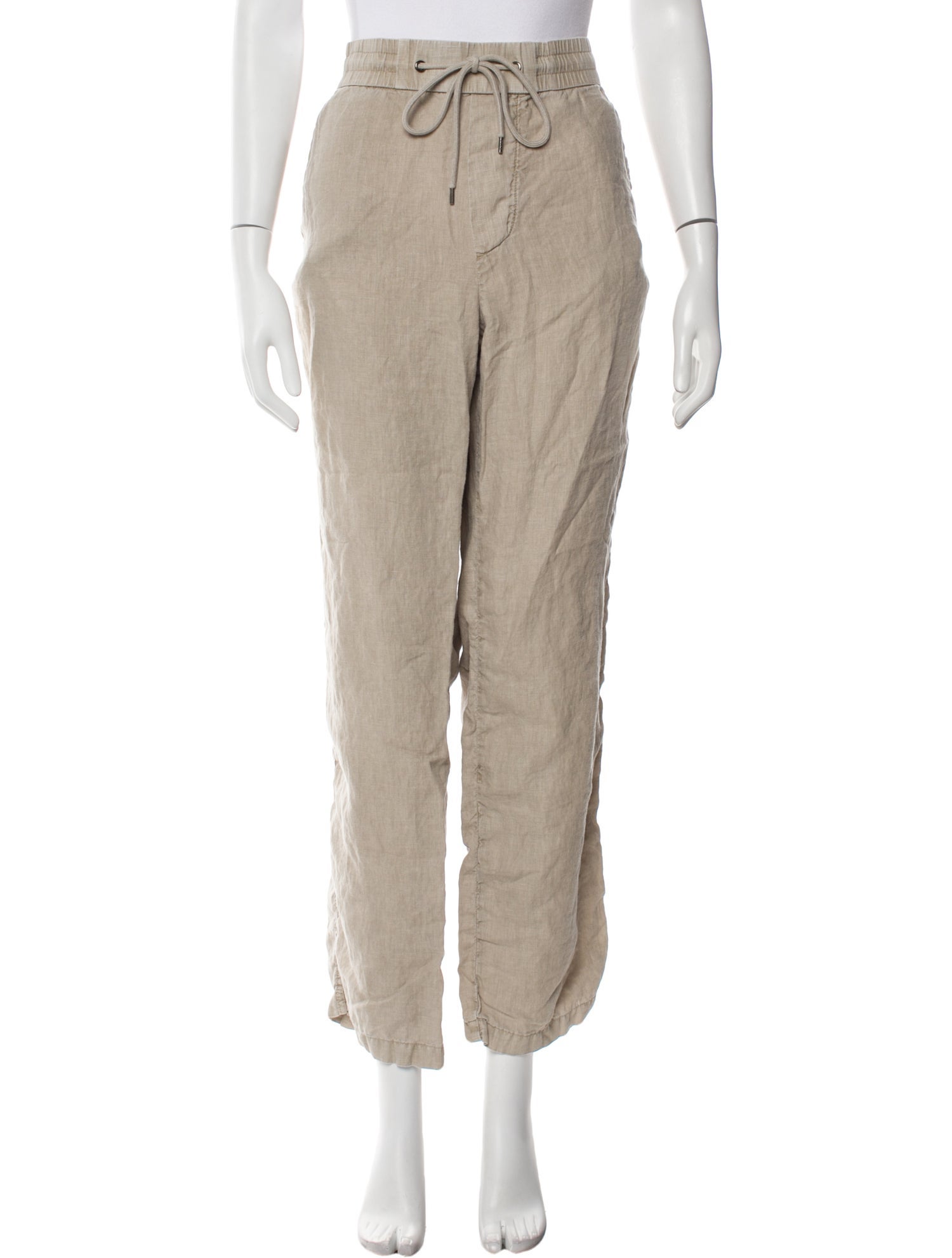 James Perse Linen Straight Leg Pants