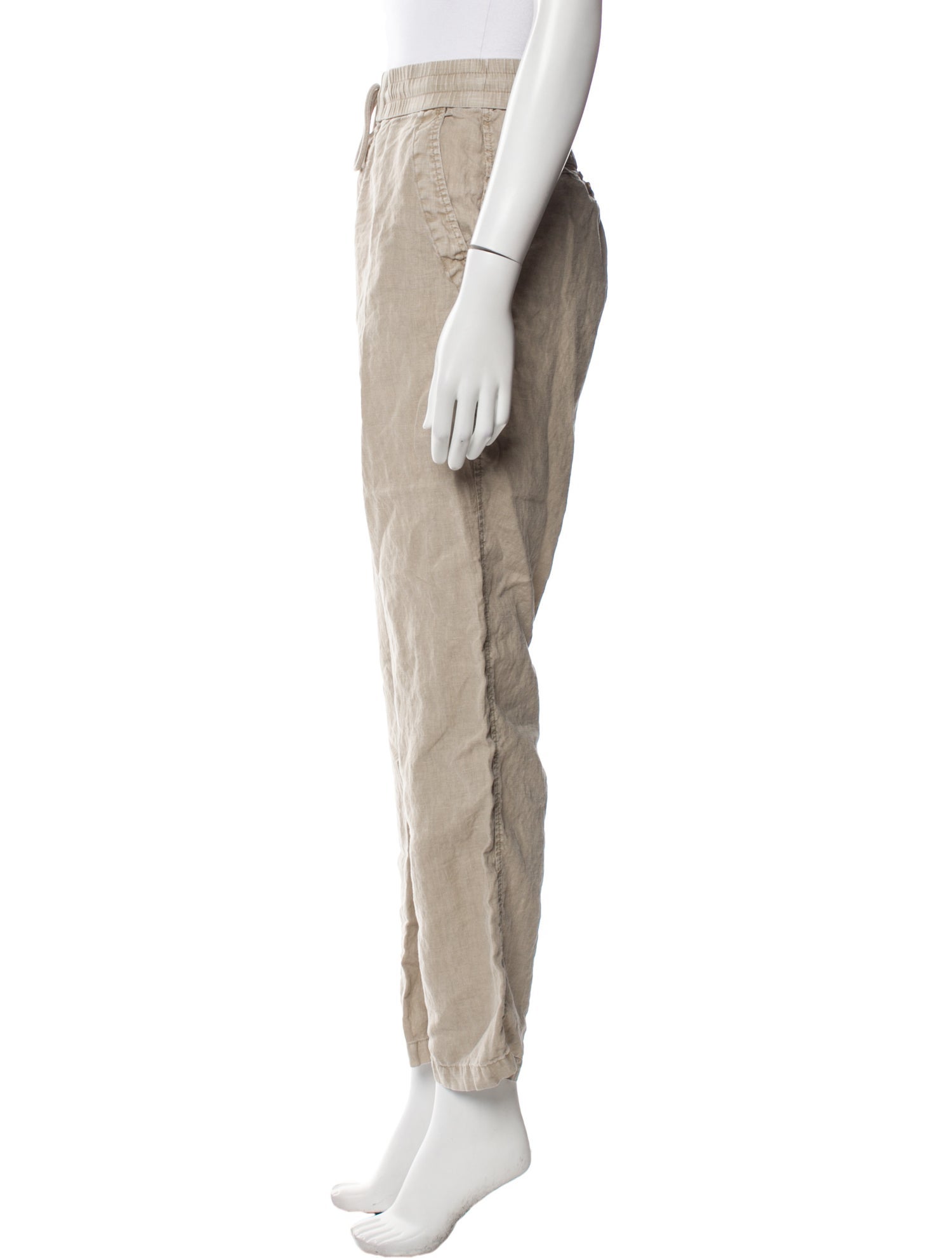 James Perse Linen Straight Leg Pants