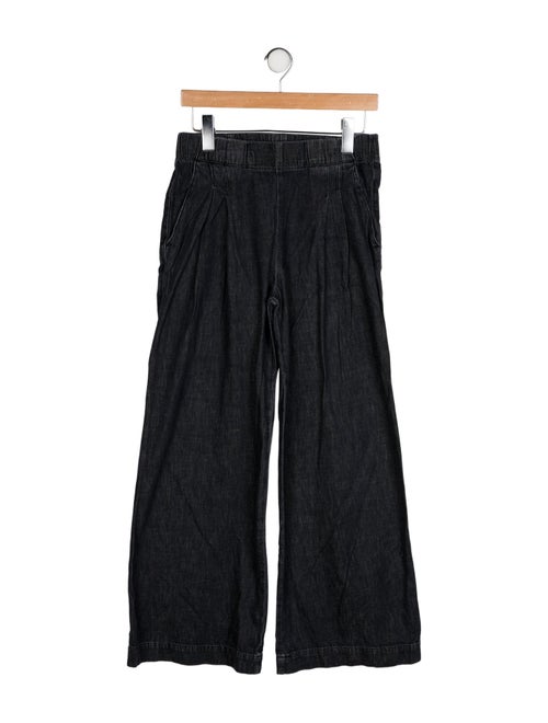 James Perse High-Rise Wide Leg Jeans