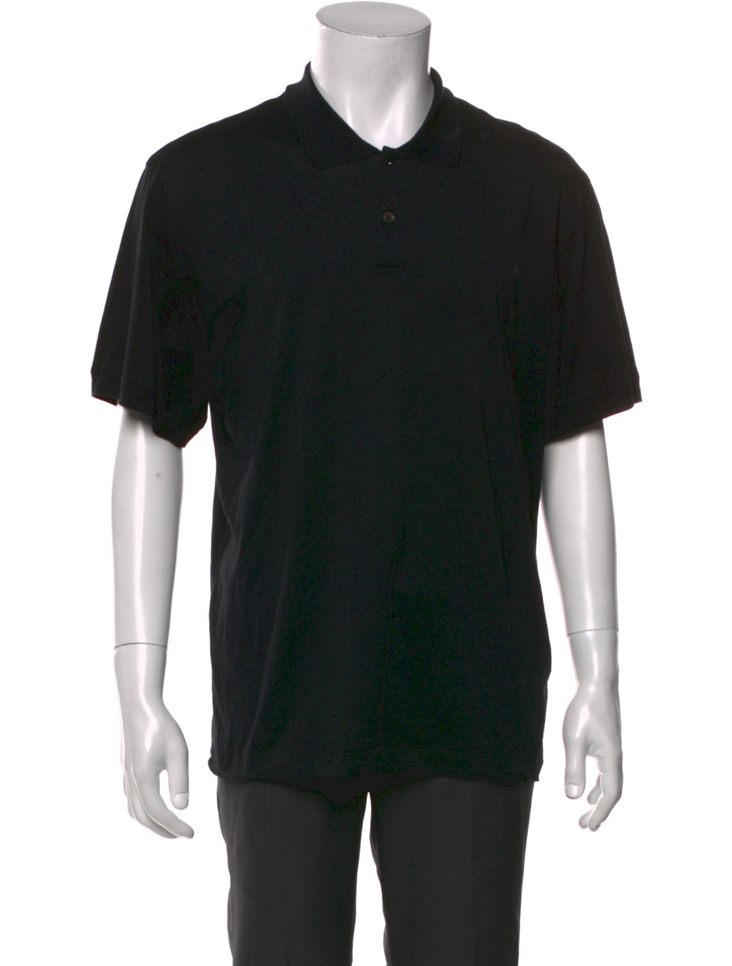 James Perse Crew Neck Short Sleeve Polo Shirt