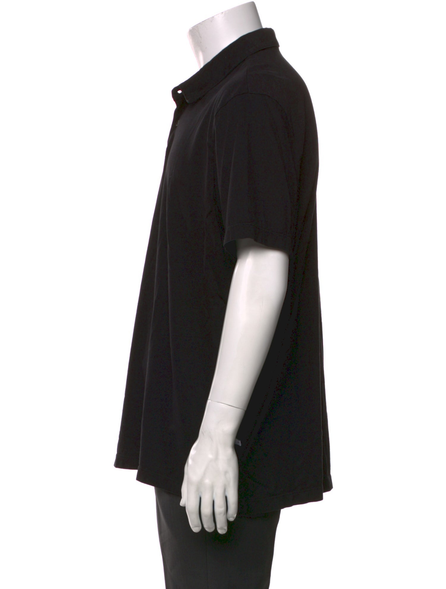 James Perse Collar Short Sleeve Polo Shirt