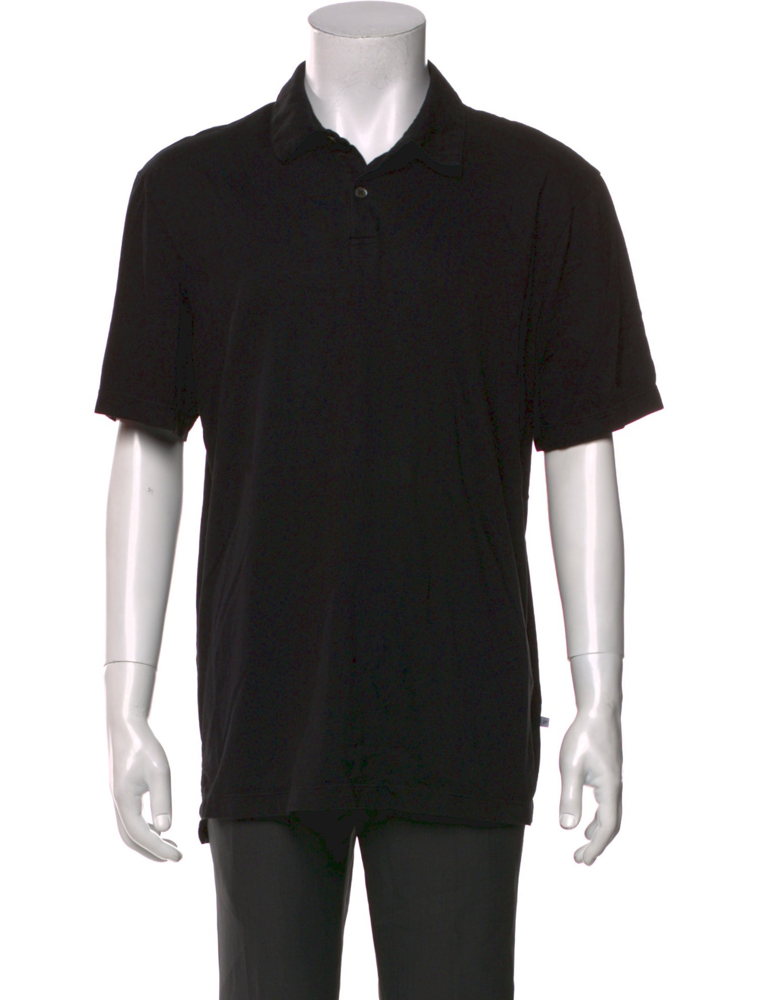 James Perse Crew Neck Short Sleeve Polo Shirt